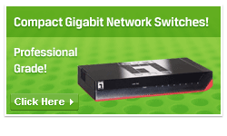 Compact gigabit network switches