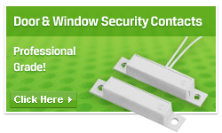 Door and window security contacts