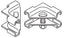 Chatsworth Junction-Splice Kit components showing white plastic connector housing with internal splice mechanism for structu…