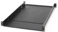 Kendall Howard 4-post adjustable rack shelf with solid steel construction and mounting brackets for server rack cable manage…