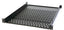 Kendall Howard 4-post adjustable vented rack shelf with perforated steel surface and mounting brackets