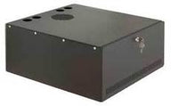 Kendall Howard DVR security lock box with dark gray metal construction and front-facing locking mechanism for data center ra…