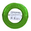 Green 22/4 solid alarm wire 500ft coil pack with structured cabling label and UL certification markings