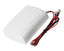 2GIG Super Switch Wireless Takeover Module with red and black wired connector for security system integration