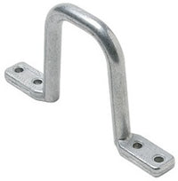 Steren small D-ring cable distribution bracket with dual mounting plates, 1 7/8 inch width and 2 3/8 inch depth