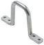 Steren small D-ring cable distribution bracket with dual mounting plates, 1 7/8 inch width and 2 3/8 inch depth