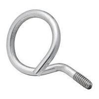 Caddy 1 1/4 inch ID metal bridle ring with threaded stud attachment for cable management
