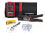 Platinum Tools EXO ezEX-RJ45 termination and test kit with red carrying case, crimp tool, tester, and networking accessories
