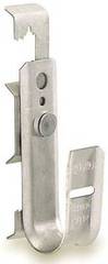 Caddy 3/4 inch galvanized J-Hook with 4Z34 clip for structured cabling and cable management