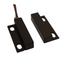 AI NEXT DC-1561 magnetic contact sensor pair with 1 inch gap, black surface mount housing with wired connection