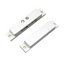 AI NEXT DC-2531 white magnetic contact sensor pair with mounting brackets and screw terminals