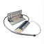 Overhead door contact sensor with 27-inch armored cable, adjustable mounting bracket, and stainless steel housing for alarm …