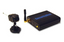 ClearCam Wi-Fi wireless color camera kit with receiver unit and antenna for interference-free video surveillance