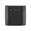 Black Rosslare MIFARE contactless smartcard reader with red LED indicator and IP65 waterproof rating for euro/asian gang box…