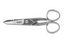 Klein Tools 2100-7 electrician's scissors with nickel-plated stainless steel blades and ergonomic handles for precision cutt…
