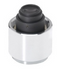 TEC-2X Computar 2X extender lens attachment for TEC-55 camera with black barrel and clear optical housing