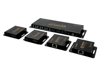 SECO 4K HDMI Splitter/Extender 1 x 4 over Cat5e/6