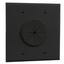 Midlite Double Gang Splitport™ with Grommet, Black