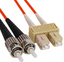 ICC SC-ST Duplex MM 62.5/125 OM1 Fiber Patch Cable - 2 Meter