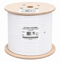 Access Control Cable (22/3 Pair Shielded +18/4 +22/4 +22/2) Plenum (CMP) - 1000ft Reel - White