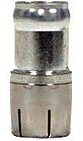 ICM Double Bubble RG6 compression RCA connector with nickel-plated brass construction and weatherproof design
