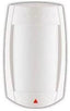 White Paradox high-security digital motion detector with pet immunity feature and red indicator light