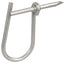 Arlington Industries 7/8 inch Drive Ring - U-shaped metal cable management hardware for structured cabling installations