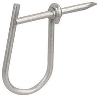 Arlington Industries 1 1/4 inch drive ring with U-shaped loop and pointed anchor for cable management