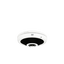 DWC-PVF5Di1TW 5MP fisheye IP camera with white dome housing and black lens viewing area