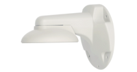 Ivory wall mount bracket for V7 ultra low-profile vandal dome camera with curved shade design