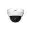 DW 4MP white dome IP security camera with black lens and IR capability for network surveillance