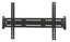 VMP large flat panel digital signage mount with dual vertical posts and horizontal adjustment arms for 32 to 63 inch displays