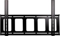 VMP large flat panel flush mount bracket for 42 to 63 inch displays with black steel frame and dual vertical supports