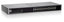 LevelOne 24-port fast ethernet switch with 10/100Mbps connectivity in black rack-mount chassis