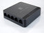 GEU-0522 5-port gigabit switch with black casing and four network ports visible on front panel