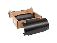 ICC Runway cable radius drop panel 2-pack showing black cylindrical panels in cardboard packaging