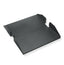 ICC 20 inch deep double rack shelf with 2 RMS capacity, black steel construction for server rack mounting