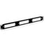 ICC 3 Panel Fiber Optic Blank Patch Panel 1RMS rack mount hardware for structured cabling installations