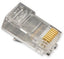 ICC modular RJ45 connectors for flat stranded cable in 100-pack bulk quantity