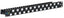 Black Cat6A 24-port patch panel with 10Gig capability, front-facing view showing RJ45 ports in two rows