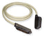 Beige 100 ft ICC 25 pair Amphenol cable assembly with female connectors on both ends for structured cabling