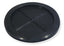 Black round grommet with cross slot design for network media distribution center cable management
