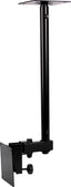 VMP small flat panel TV ceiling mount with adjustable bracket for 10 to 23 inch displays in black finish