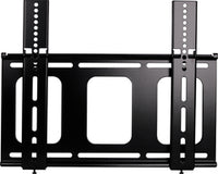VMP fixed flat panel flush mount bracket for 27 to 42 inch displays with dual vertical rails and adjustment slots