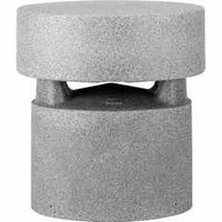 OWI 6.5 inch 2-way landscape granite outdoor garden speaker with weatherproof dome design