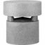 OWI 6.5 inch 2-way landscape granite outdoor garden speaker with weatherproof dome design