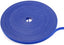 Blue Rip-Tie 1/2 inch Velcro WrapStrap roll, 75 feet long, for cable management and organization