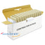 Wavenet 4-port ivory faceplate 25-pack bulk box with internal cable management dividers and ID window labels