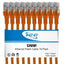 ICC Cat6A FTP Patch Cable 10 Pack- 3ft - Orange