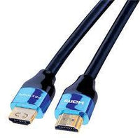 Vanco Certified Premium High Speed HDMI Cable with Ethernet connectors, 25ft length, blue and black design
